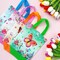Wrapables Non-Woven Reusable Gift Bags with Handles for Parties, Birthdays, Favors and Treats (Set of 8)